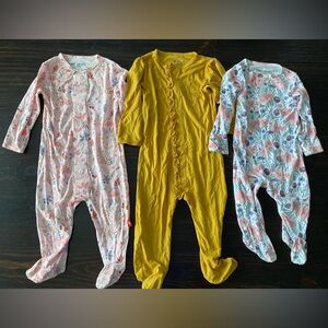 Magnetic Me Baby Girl Sleeper Pajamas 3 Sizes 0-9 Months